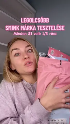 Te tudsz ennél olcsóbbat?😂 Én nem! A kamu koppintások nem érnek!😄 Ahhoz képest pedig vannak a csomagban nagyon jó termékek…és persze nem annyira jók is…😳 Nézd végig és megtudod!😘