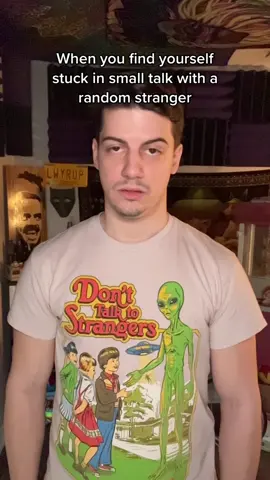 This is why I don’t talk to strangers. #pov #song #relateable #stranger #smalltalk 