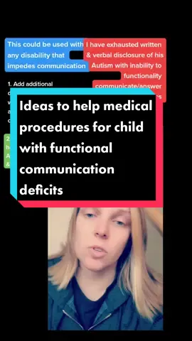 Tips for medical procedures with your child with Autism or any disability where there is lack of ability to communicate functionally #autism #autismawareness #autismparents #autismparentssupport #autismoftiktok #specialneeds #specialneedsmom #specialneedstiktok #medicaltiktok #profoundautism #nonverbal #nonspeaking #parenting 