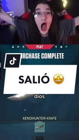 Esperé este cuchillo mas de tres meses 🫡 #valorantskins #valorantclips 