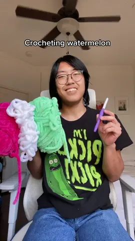 Wat a melon 🍉 #foryou #crochet #watermelon