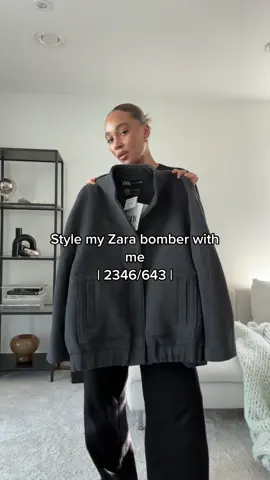 Styling my limited edition Zara jacket. Girls don’t wait on this one, it will sell out. ✨ #zara #zaraoutfit #OOTD #fashioninspo #bomberjacket #StreetStyle 