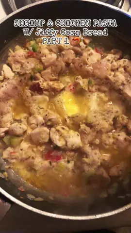 #Foodie #FoodTok #fypviralシ #pasta #shrimp #chicken #seasonings #angelhairpasta #foodtiktok #food #viralcook #jiffy #cornbread #cookwithme #stepbystep #part1 #tastebuds #reallygood 