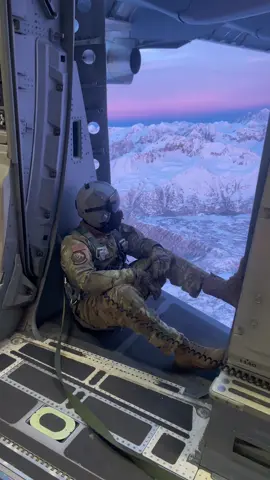 head in the sky. #fyp #usaf #military #views #alaska 