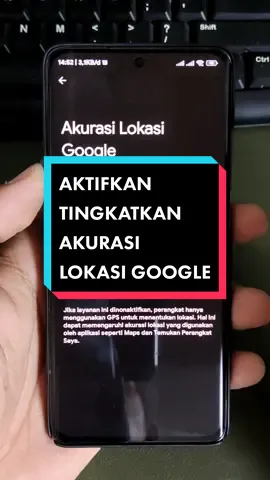 Aktifkan Tingkatkan Akurasi Lokasi Google - Fix Google Map Gak Akurat #gazadroid #tutorialandroid 