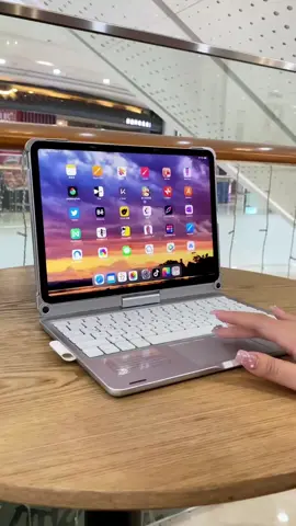Wireless Bluetooth Keyboard Case for iPad. Collapsible and rotatable. #ipad  #ipadcase #ipadkeyboard #ipadaccessories #ifacemall 