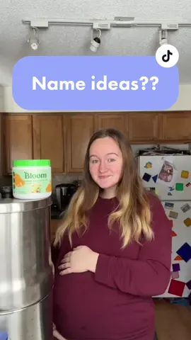 Any ideas??? 💗 @Bloom Nutrition #bloompartner #pregnancy #pregnancytiktok #pregnant #parenting #MomsofTikTok #momlife #momtok 