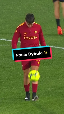 Vibe with Paulo Dybala ✨                  #asroma #football #seriea 
