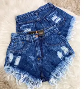 Shorts jeans Feminino  Cintura Alta  Hot Pants Destroyed https://shope.ee/6zm1ZpU1mz