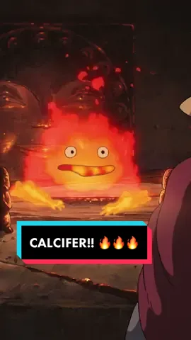 Calcifer will never go out of style. 😉🔥 #howlsmovingcastle #ghibli #studioghibli #hayaomiyazaki #calcifer