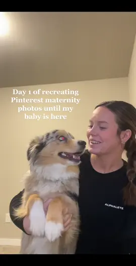 Day 1 of recreating Pinterest maternity photos until my baby is here 🫶🏼 Do I get professional ones taken or attempt this challenge?! #firsttimemom #pregnanttiktok #sahm #pregnantbelly #sahmsoftiktok #firsttimemommy #gym #pregnantworkout #workoutforwomen #grwmroutine #fitpregnancy #pelvicfloorexercises #sahmomsbelike #sahmtok #dogmomlife #sahmdogmom 