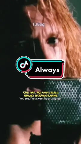 Kalo full song kayak gini bisa ditonton sampe abis gk yah 🤔 #bonjovi #always #lirikterjemahan #musicvideo #raytrokem #fyp 