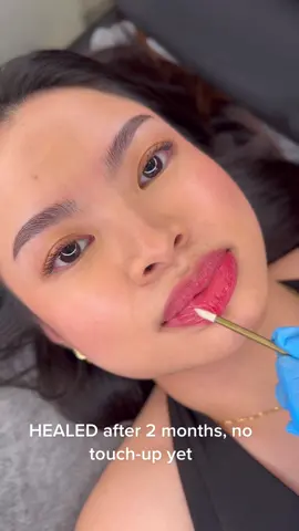 Before-After-HEALED Lipblush Tattoo 😍 #f #spmu #semipermanentmakeupartist #hausofbrowsph #browtattoo #liptattoo #lipblush #lipblushtattoo #beauty #tattoo 