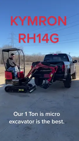 KYMRON mini excavator K&R Equipment Muskogee Oklahoma www.microtrackhoe.com