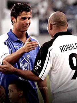 When Ronaldo met R9😳 #cristianoronaldo #cr7 #goat #ronaldo #football #foryou #fyp #viral #clearlyronny7 