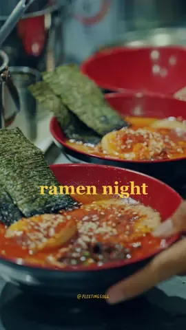 ramen night vibe / 📸 #a7iii with #tamron 28-75mm lens / #colorgrading on #davinciresolve / #sliceoflife #midnightdiner #ramen #cinematic #jakarta 