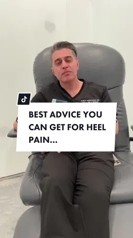Best advice for heel pain… #footdoctor #feet #toes #stretch #education #waterbottle
