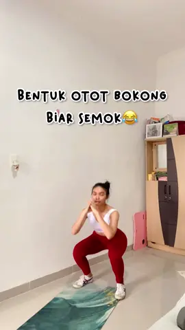 Booty workout dirumaaaaa #glutesworkout #workout 