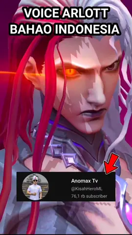 SUARA ARLOTT BAHASA INDONESIA #fyp #mobilelegends #mobilelegendsviral #VIDEOVIRAL 