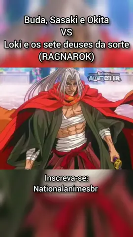 Buda, Sasaki e Okita VS Loki e os sete deuses da sorte -Dublado ( SHUUMATSU NO VALKYRIE) #recordofragnarok #animedublado #anime #melhoresanimes 