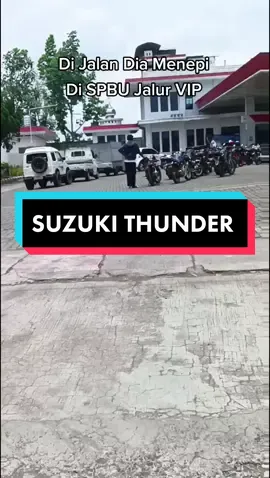 Tebak di pom bensin mana? #jember #jawatimur #viralditiktok #pertamina #suzuki #suzukithunder #fyp #aquadulu 