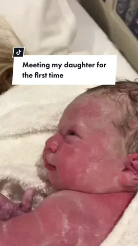 Nothing more amazing than holding your babies for the first time.🥹 #laborandeliverystory #mybabygir👩‍👧❤ 