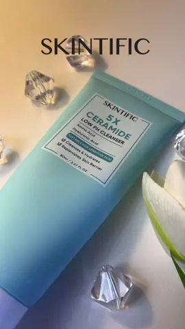 Facial wash yang cocok untuk kulit sensitif karna sdh Low pH Cleanser #skintificid #skintific5xceramide #lowphcleanser #skintificfacewash 
