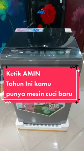 Mesin cuci 1 tabung tornado dry, kapasitas 8kilo, material stainless steel drum yang anti karat. Sanken AW-S807 (8kg) #mesincucisanken  #sanken