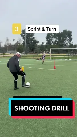 Shooting Drill #girlssoccer #soccertiktok #soccertraining #goal #footballtraining #football #Soccer #soccergirl #ecnlsoccer #soccergirls #soccerdrills #shootingdrills 