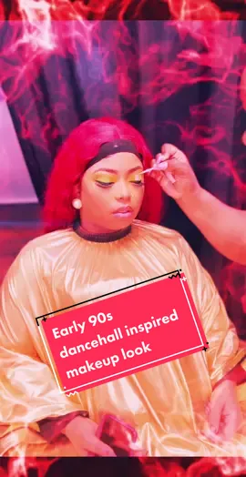 My client wanted a clean Professional make up look for her first look and for her a second look she wanted a Jamaican inspired make up a look more early 90s Dancehall!!!! For her photoshoot with @vwfreelancephotographer #fyp #reggae #nadinesutherland #makeup #mua #makeupartist 