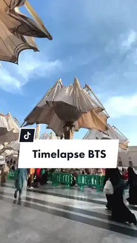 mau free footage ini gk? Mau berangkat maghrib di Masjid Nabawi viewnya indah banget masyaallah!!😭🖤🕋 #fyp #madinah #umroh