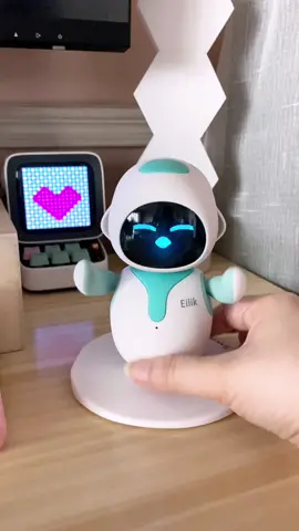 My workspace has been full of excitement ever since I added this cute robot from @energize.eilik to my desk💙🤖  #eilik #eilikrobot #robot #toy #energizelab #energizelabeilik #deskinspiration #desksetup #desktour #deskgram #workstation #workarea #workgram #aesthetic #myworkspace #studyspace #studygram #studydesk #maximalism #studywithme #deskgoals #deskspace #deskdecor 