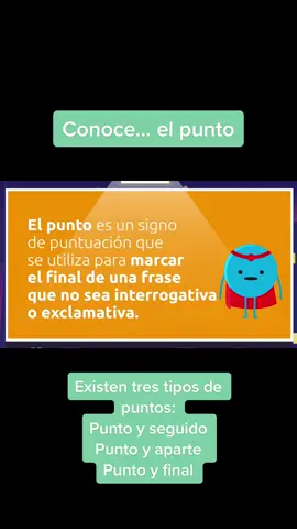 Como ya os explicamos, aprender a usar los signos de puntuación es importante para que los niños y niñas sepan comunicarse correctamente. Al igual que ocurre con las comas, los puntos tienen sus propias reglas de uso y es importante que las aprendamos bien para evitar cometer errores. En el vídeo de hoy os hablamos sobre los puntos y los tipos que hay y os proponemos un pequeño ejercicio para que los más peques aprendan a puntuar mientras se divierten. ¡No te pierdas el vídeo completo en nuestro canal de YouTube! ➡ #lengua #smileandlearn #signos #signosdepuntuación #aprendizaje #aprender #aprenderdivirtiéndose #diversión #plataformaeducativa #app #appeducativa #edtech #clases #escuela #educación #recursosparaprofes #recursoseducativos
