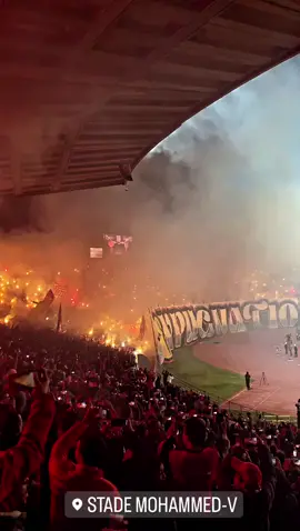 جمهور الوداد يشعل المدرجات حرفياً🔥  #الوداد #الوداد_الرياضي #الودادالبيضاوي #الوداد_الرياضي_وداد_الامة❤