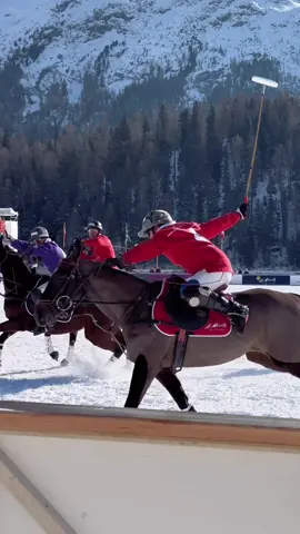 Snow Polo 🐎 #polo #snowpolo #stmoritz #horse #sports #winter #fyp #foryou #foryoupage 