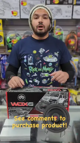 DB DRIVE WDX65-JP - 6.5″ 2-WAY LOUD SPEAKER -ONE OF THE LOUDEST 6.5