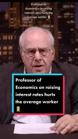 Professor of Economics on raising interest rates hurts the average worker 👷🏻‍♂️ #richardwolff #quittingmyjob #quietquitting #inflation #interesting 