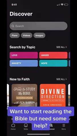 This app helped me read my bible more and connect with other Christians. Daily devotionals and verses are available as well as MANY different versions to choose from. The app is called YouVersion  #christiantok #christiantiktok #biblestudy #bibleversedaily #jesuslovesyou #jesuschrist #christianmoms 