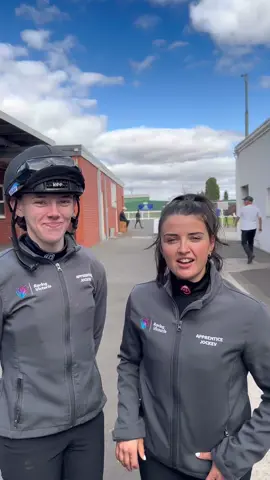 Apprentice jockeys @alyshawarren_ & @jaylahkennedy_ who rode in the trials at Geelong Racecourse today! #Geelongracingclub #countryracing #eventsgeelong #racingvictoria #horseracing #horseracingvictoria #geelongracing #thoroughbred   