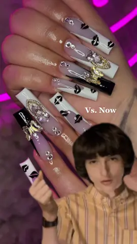 love this trend! #nailprogress #thenvsnow #nailartist #nailart #bostonnailtech #salonowner #kissherboutique #CapCut  