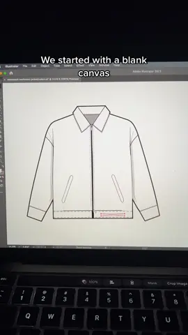 Designing a new jacket for our brand #fashiontok #streetwear#Fashion #design #clothingbrand #fyp #fashioninspo #techpack #fashiondesigner  