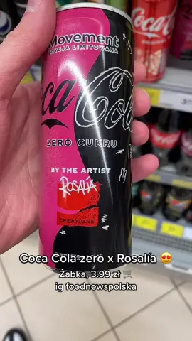 Próbowaliście? 🤔 ig foodnewspolska, zapraszam :)) #dc #dlaciebie #fyp #jedzenie #pysznie #pyszności #cola #cocacola #cocacolazero #rosalia #rosaliafans #rosaliaedits #żabka #żabkasklep #zakupy #nowość #nowe 