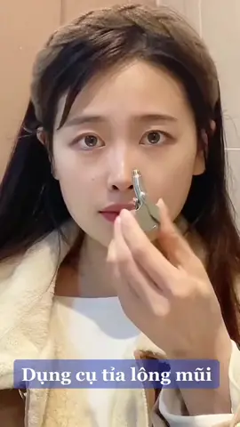 Dụng cụ tỉa lông mũi cầm tay mini #mũi #tialongmui #xuhuong #tiktokshop #LearnOnTikTok