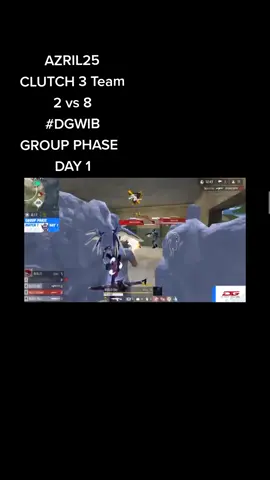AZRIL25 CLUTCH 3team 2 vs 8 @azrieel25 MENG GG @bigetronesports ❤️ @duniagames.esports.id #DGWIB season 18 GROUP PHASE DAY 1 (GROUP A) @Garena Free Fire ID  @Free Fire Esports Indonesia  #freefire2023 #freefireviral #fypシ 