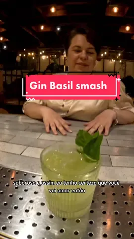 O Gin Basil Smash é um drink excepcional, na opinião do seu bartender aqui vale muito a pena experimentar #bartender #bartenderlife #drink #pov #gopro 