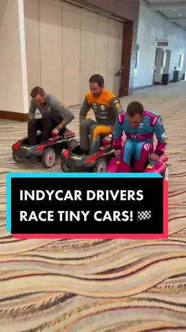 Racers race. #indycar #racing #motorsports #fun #toycars #cars #toys #sportstiktok 