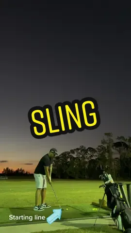 Sling it around 🪃  #slingshot #golf #golftiktok #ReadySetLift #fyp 