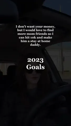 I would love to hit my 2023 goal!! Where are my fellow mamas?! #fyp #mom #sahm #momlife #momcontentcreator #sahmlife #sahmtok #momtok #MomsofTikTok #sahmsoftiktok #momcontent #momanddaughter #CapCut 