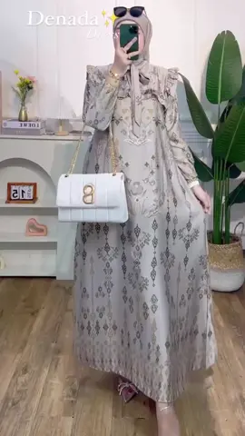Denada dress maxmara silk, cocok banget nih buat lebaran ntar 😍 #gamismewah #gamis #dresslebaran #iedseriesdress #gamissilk #gamismaxmara 