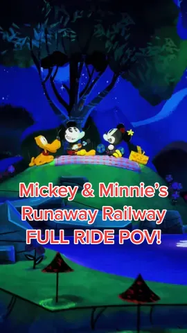 Full ride POV of Mickey & Minnie’s Runaway Railway in Disneyland California! 😍🚂 #disneyrides #ridepov #disneyattractions #mickeyandminniesrunawayrailway #disneyparks #disneyridepov #disneytiktok